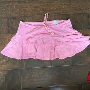 Vintage Abercrombie Pink Ruffle Skirt